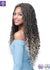 Micro Locs Feather Tips 18 Crochet Braids Bobbi Boss UK - Side